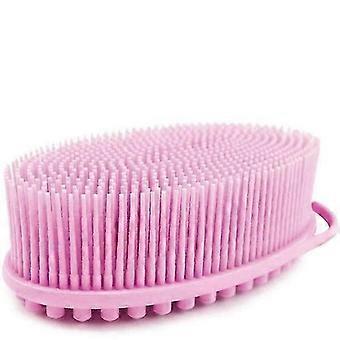 Avilana Exfoliating Silicone Body Scrubber: Easy to Clean, Lathers Well
