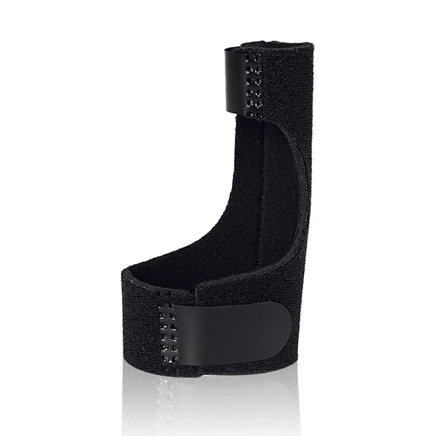 Thumb Support For Children, Small Finger Splint, Thumb Orthosis L/R, Aluminium Bandage For Trigger Finger,Black/L