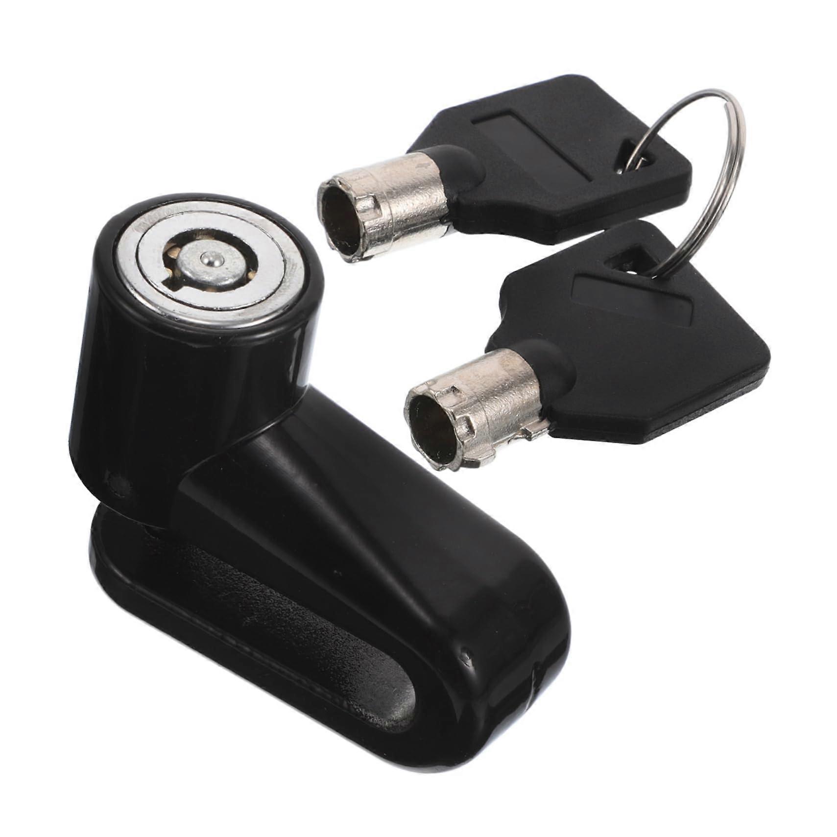 1 Set Disc Brake Lock and Portable AntiTheft System for Motorcycles and Electric Bicycles to Install Robust and Safe