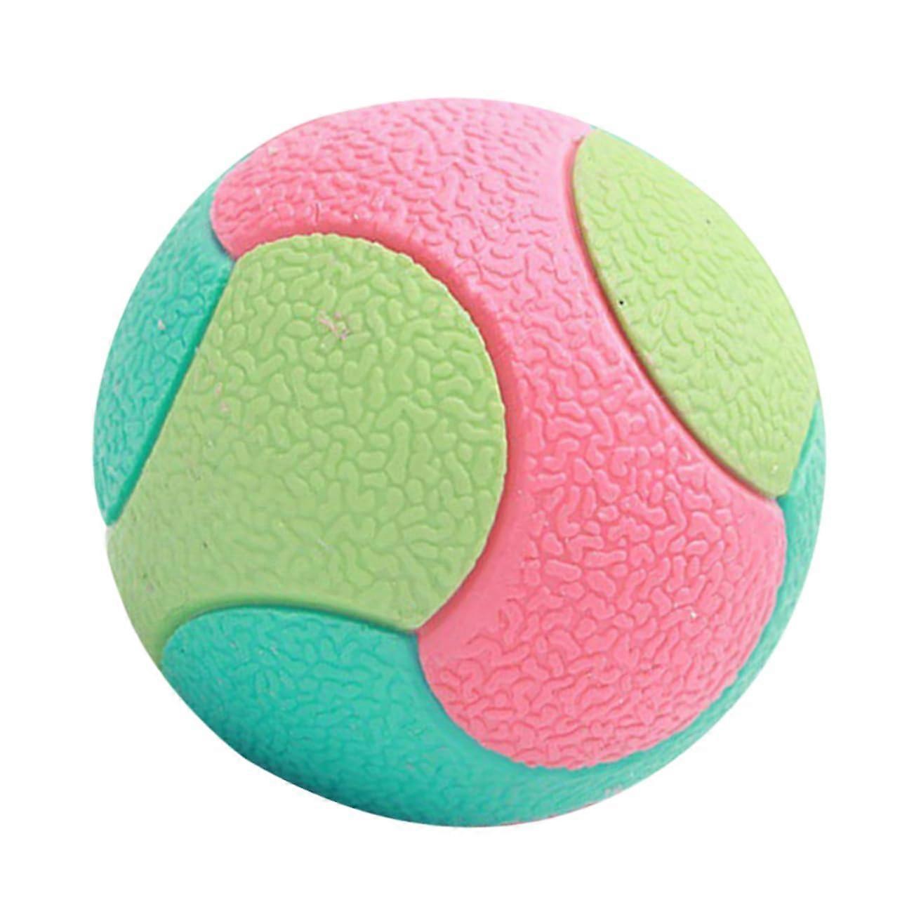 Interactive Dog Ball for Small, Medium, and Large Dogs, Squeaky Chew Toy for Dental Care and Outdoor Play