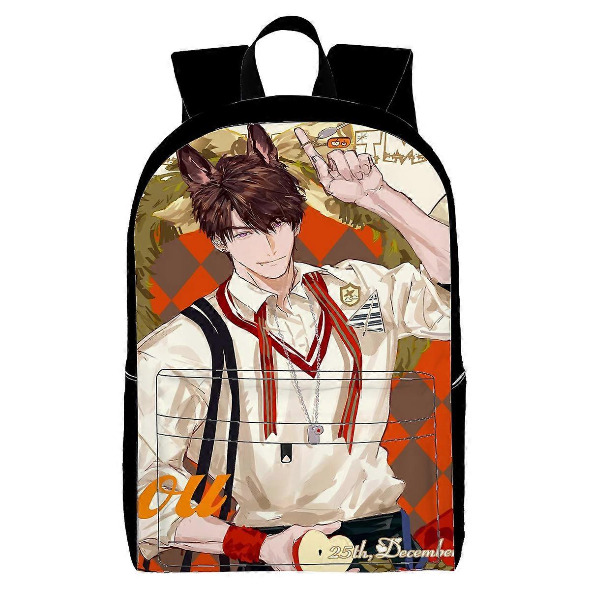 Backpack, with Multiple Organizational Compartments, Fits 15.6 Inch Notebook, for Travel, Teen, Business Work E733