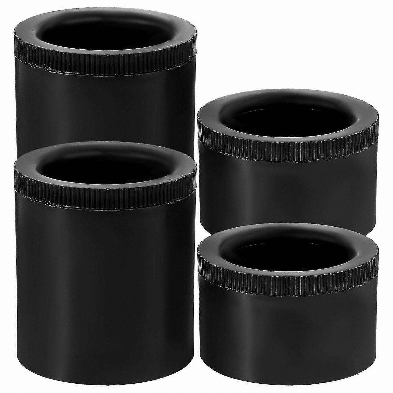 Set of 4 Adjustable Replacement Legs for Furniture, Coffee Table, Dresser, and Sofa Use