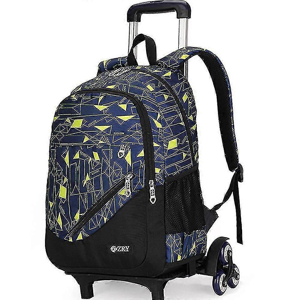 Trolley School Bag Backpack For Elementary And Middle School Students