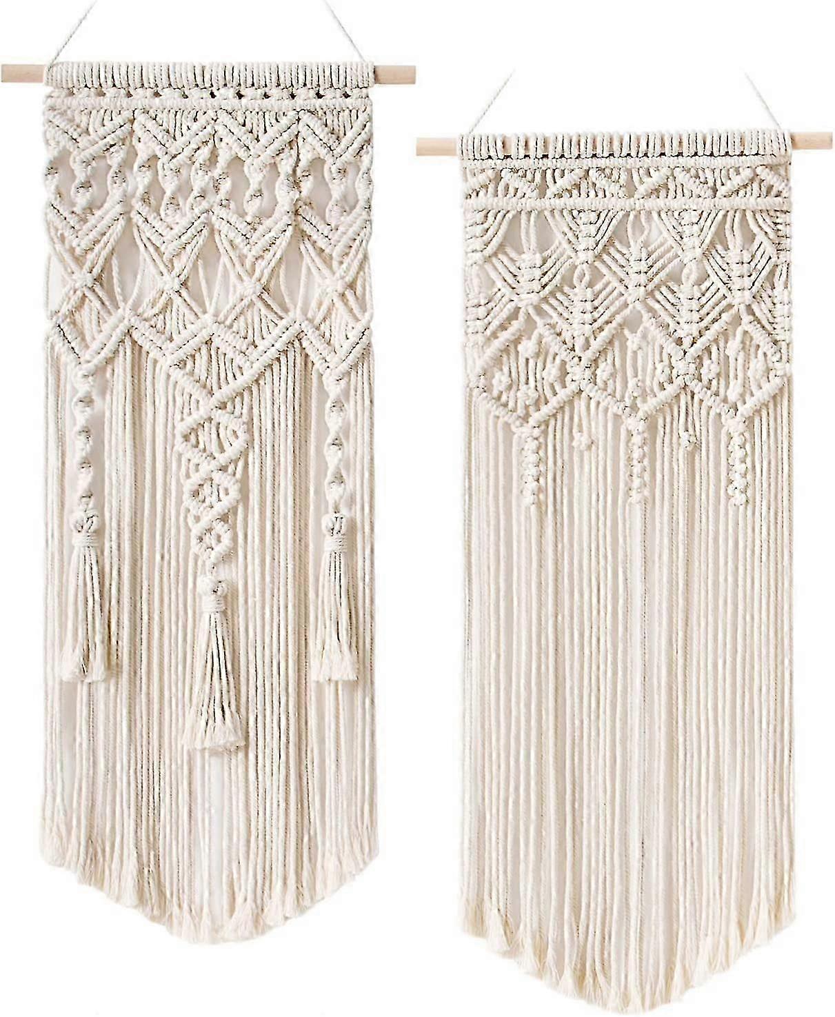 2 Pieces Boho Wall Carpet Decorations, Various Sizes