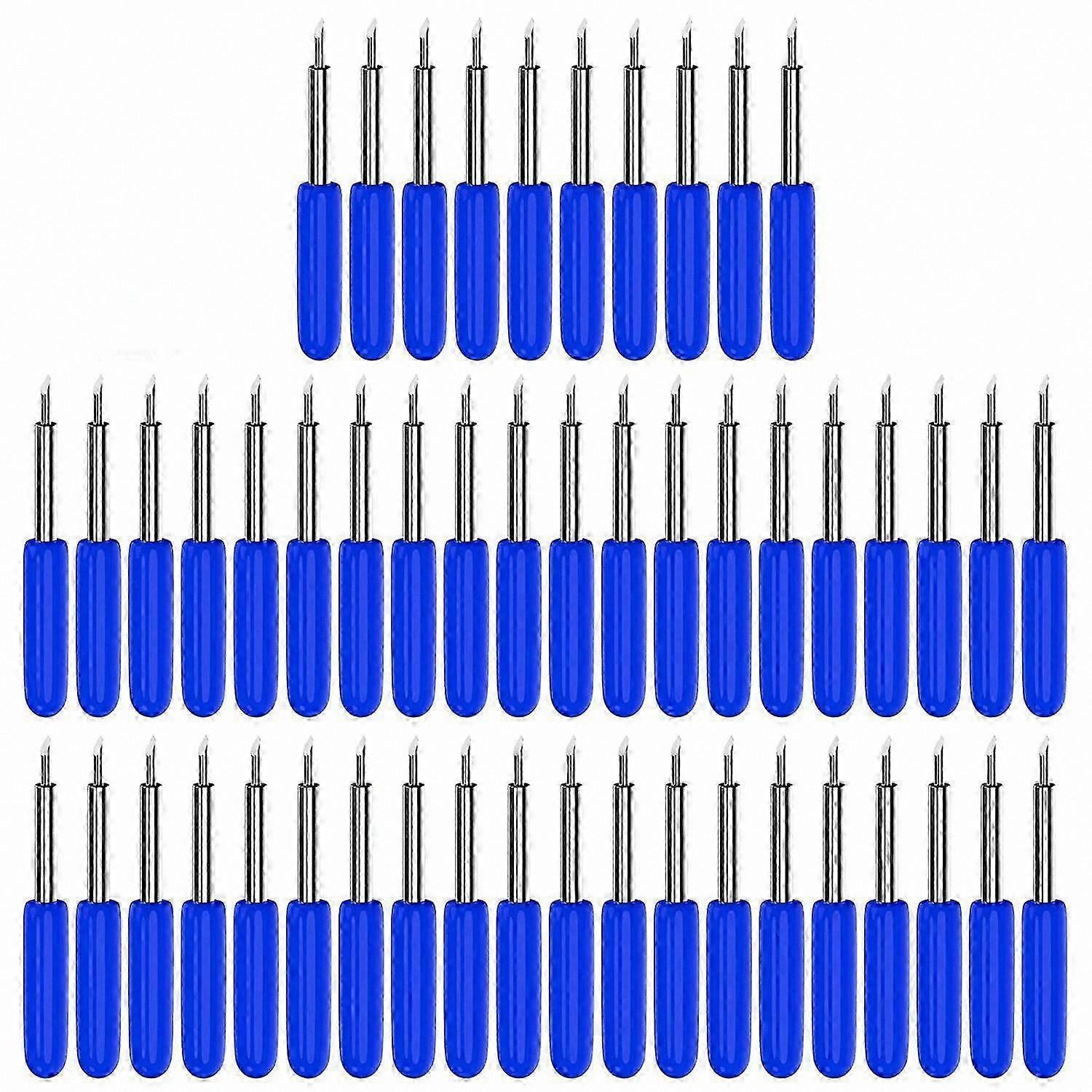 50-Pack Deep Point Replacement Blades for Explore Air Series, Cutting Tool Compatible with Air 2 and Air 3 Models