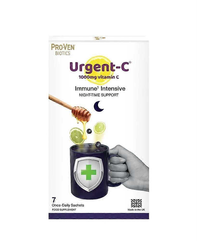 Proven Urgent C 1000mg Night Time 7 sachets - 4 Pack