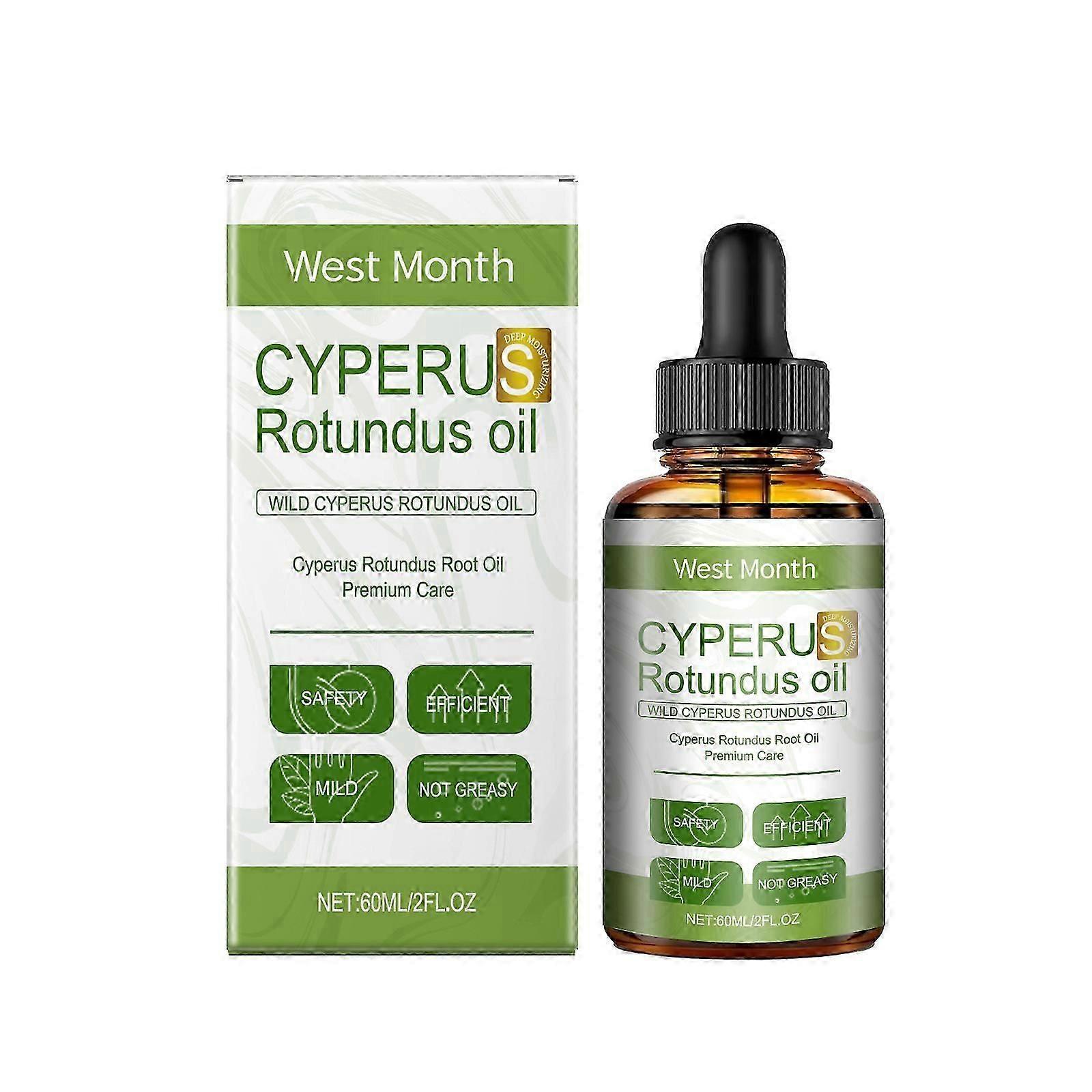 Cyperus Rotundus Oil for Hair Removal,100% Natural Cyprus Oil 60ml, μειώνει την τριχοφυΐα, καταπραΰνει το δέρμα, ιδανικό για άνδρες και γυναίκες