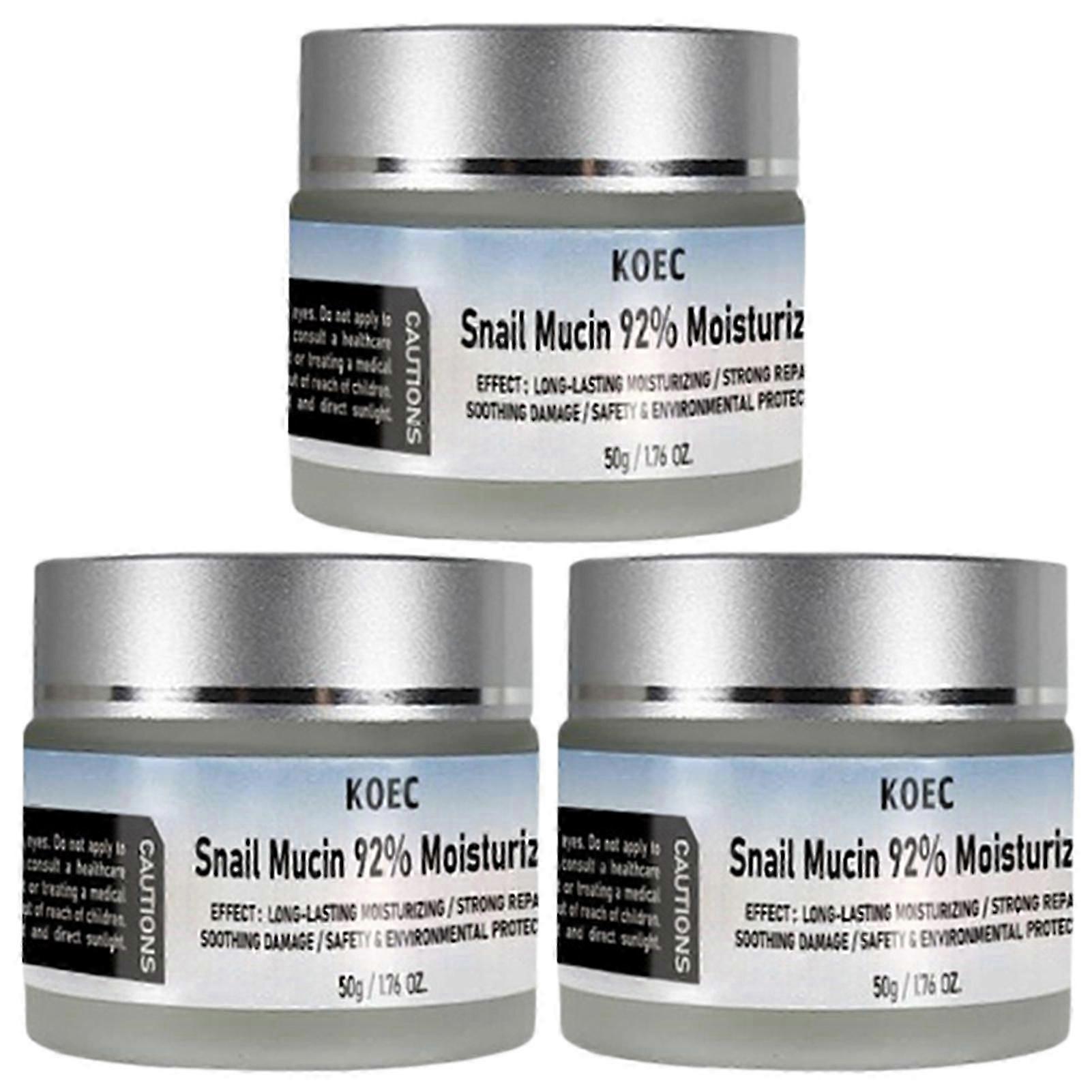 Snail Mucin 92% Moisturizer for Face Reduce Wrinkles Anti-Aging Facial Cream for All Skin Type
