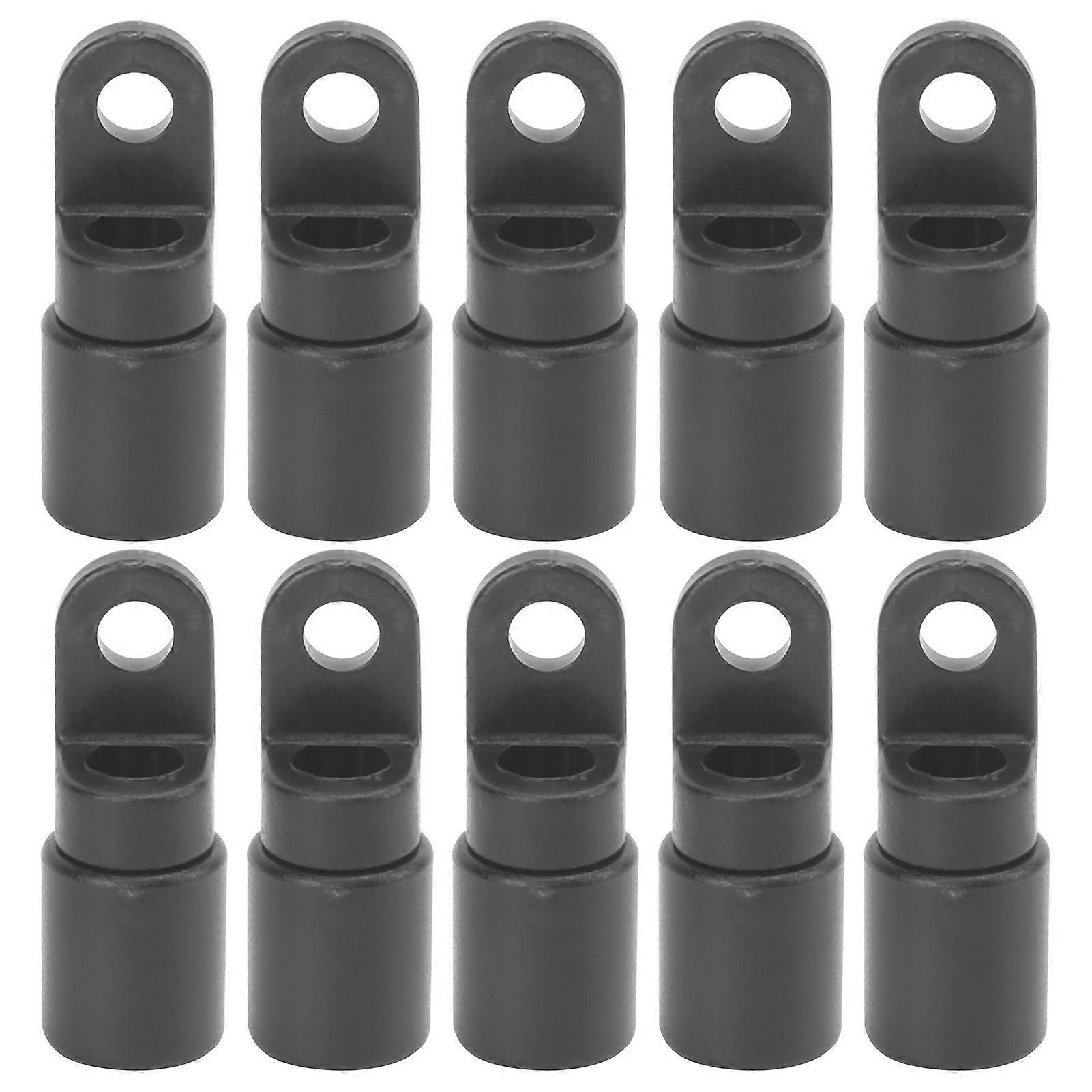 10Pcs/pack Kayak Canoe Bungee Shock Cord Hook Bungee Terminal End Tabbed Hooks for Kayaks