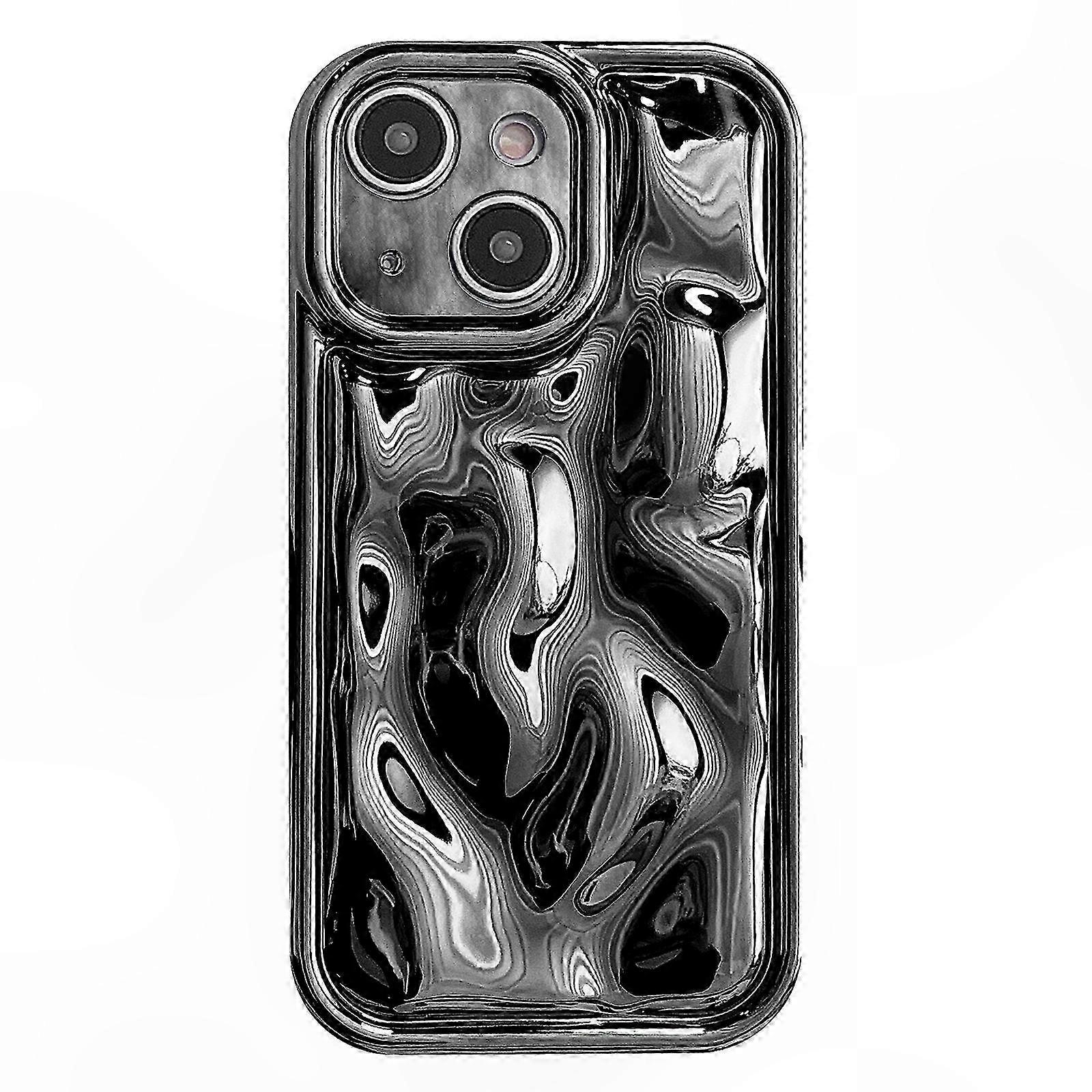 Meteorite Texture TPU Phone Case with Electroplating Finish for Galaxy