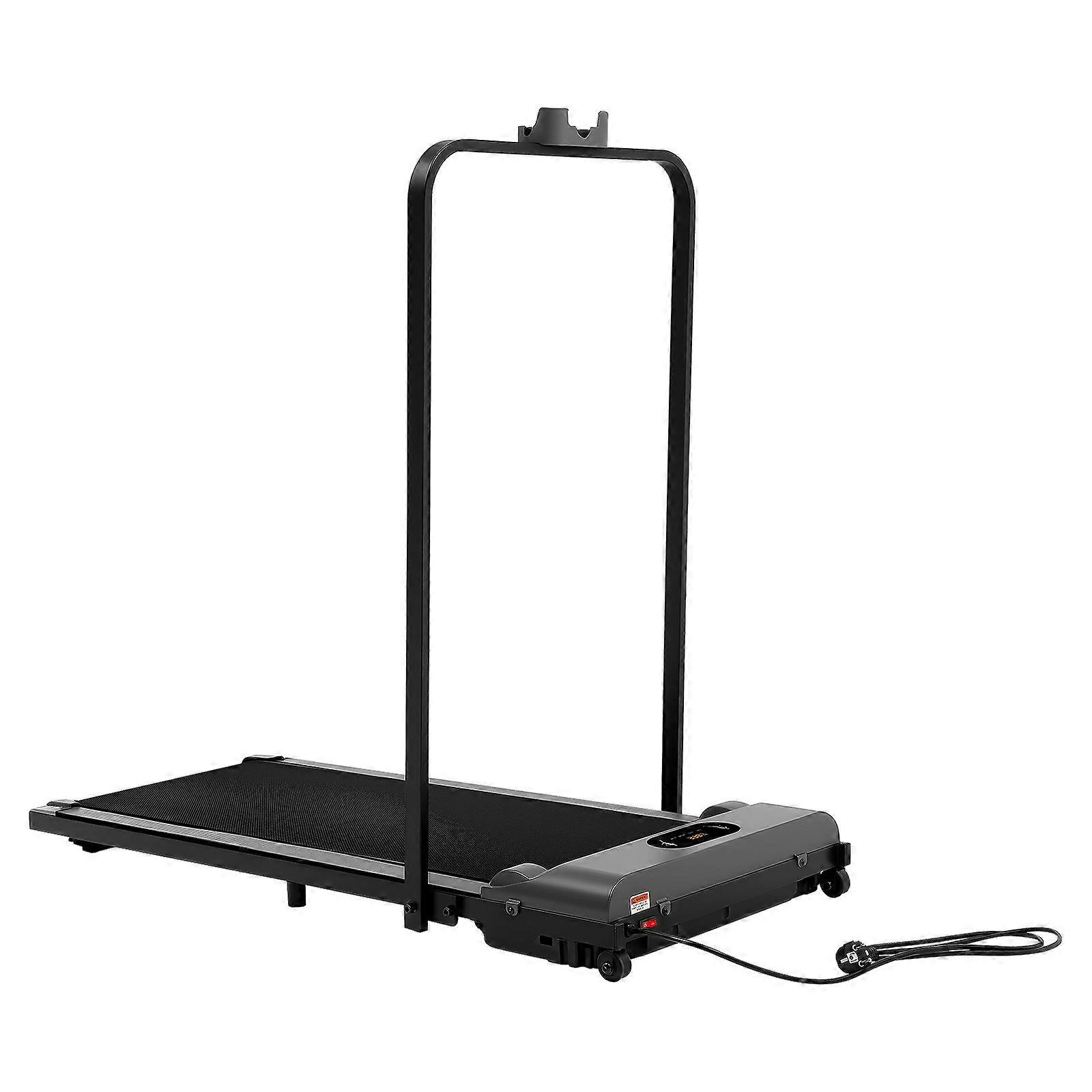 Tapis roulant pliant 2 en 1 sous le bureau Tapis roulant électrique avec télécommande + affichage LED