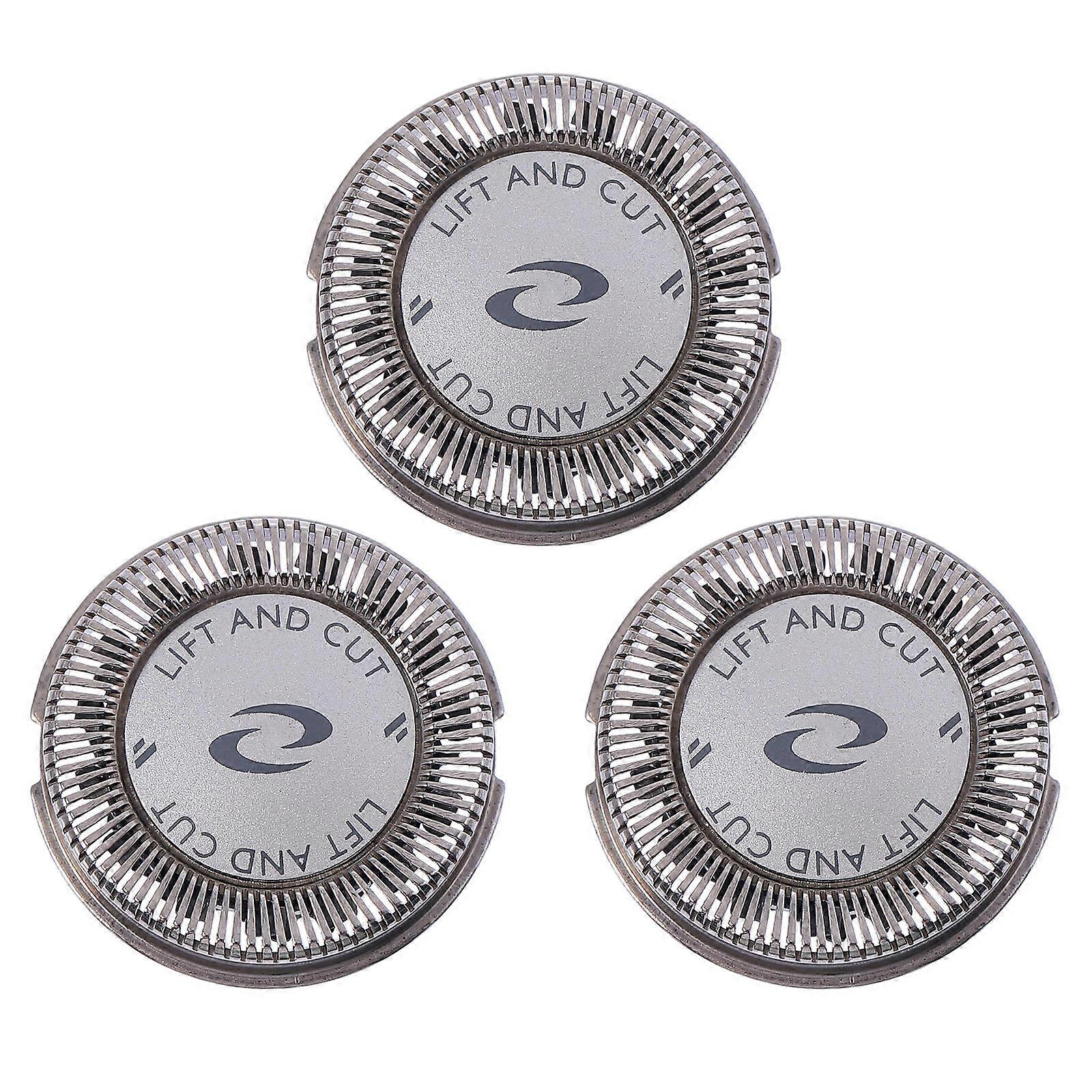 Stainless Steel Shaving Head Replacement Part Accessories For Daily Use 3Pcs