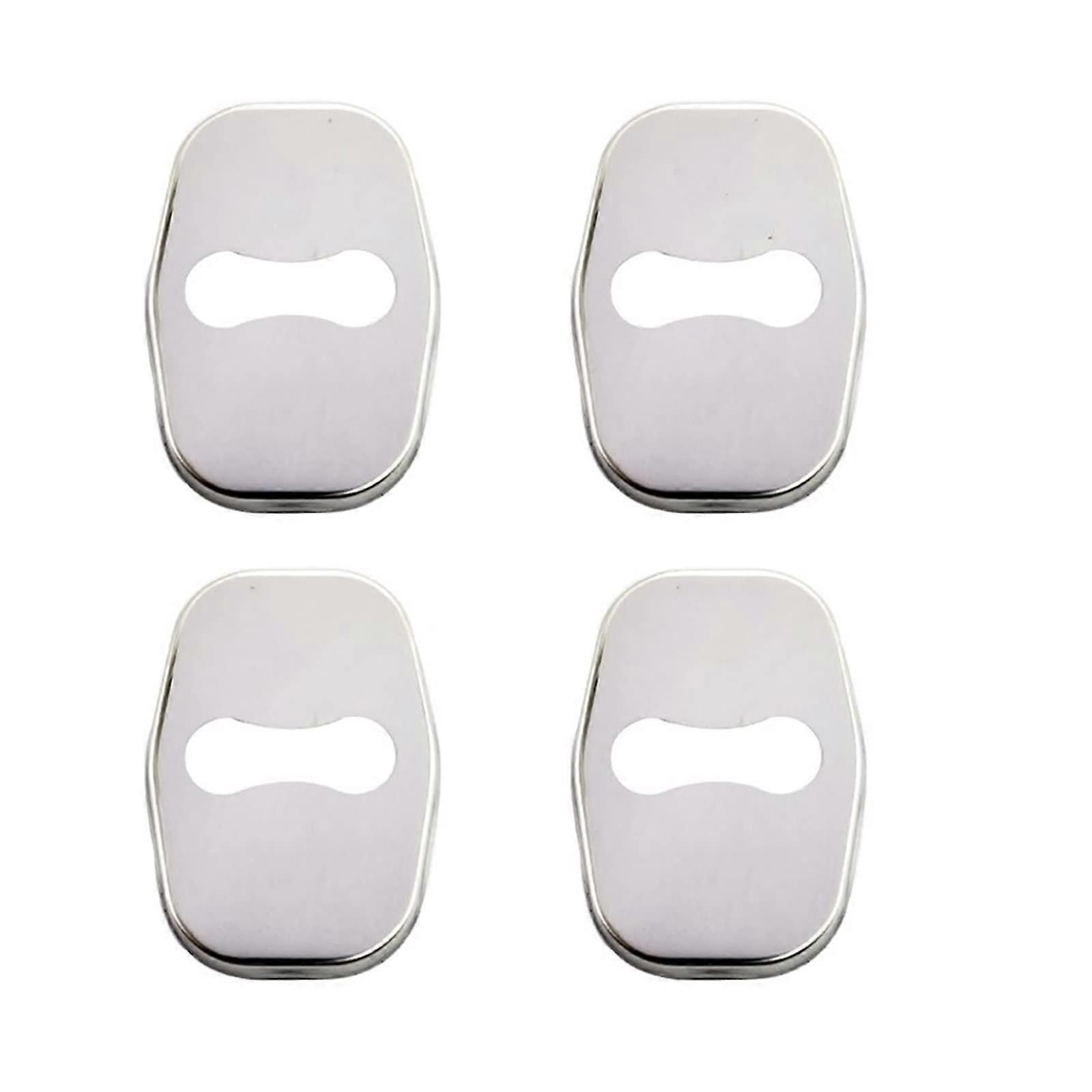 Door Lock Actuator 4Piece Car Door Lock Cover Protectors For Spirit DS3 DS4 DS4S DS5 DS5LS DS6 DS7 Wild Rubis Color 1