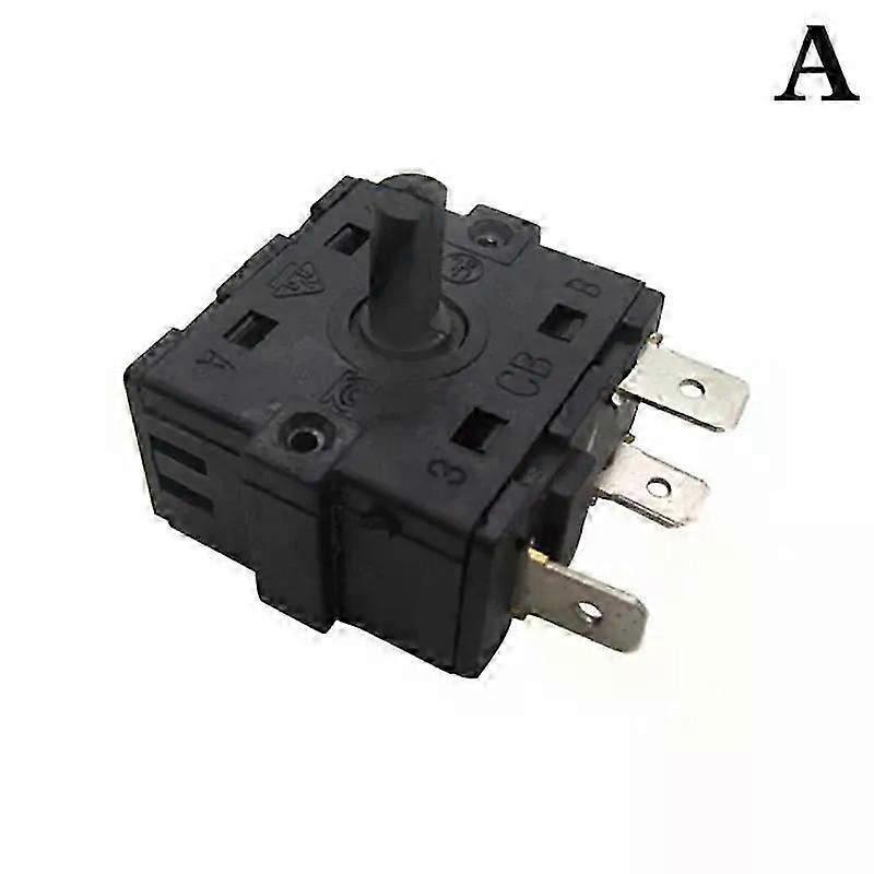 3/5 Pin 2/4 Position Rotary Switch Selector AC 250V 16A Radiator Fit For Electric Room Heater