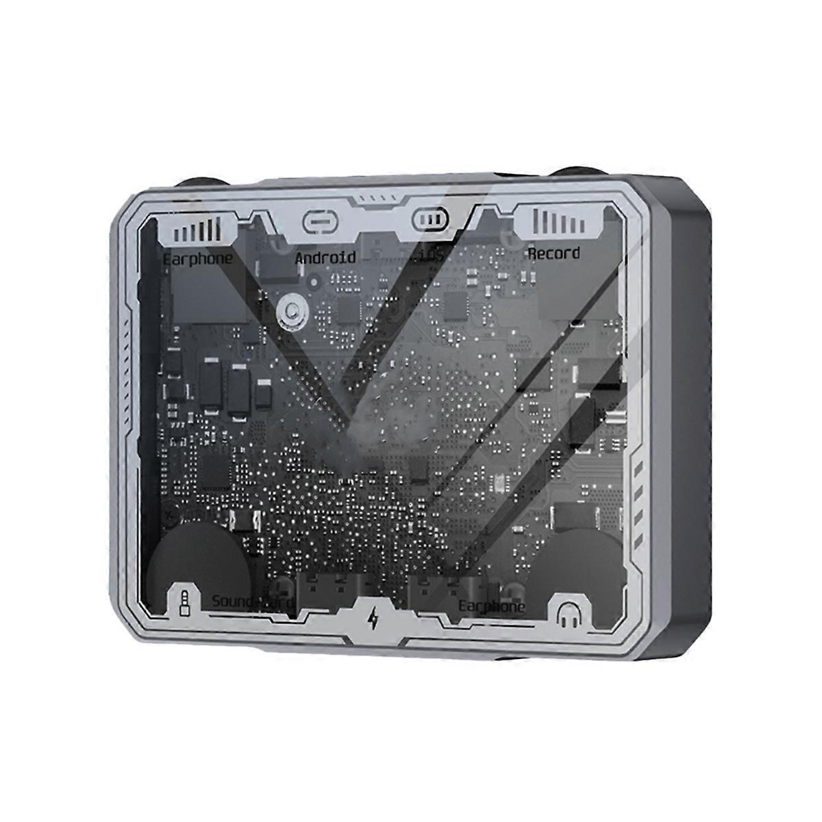 Unterstützung für Typ-C-Live-Streaming-Adaptermikrofon zum Aufladen des Live-Streaming-Stereo-Noise-Audiokartenadapters