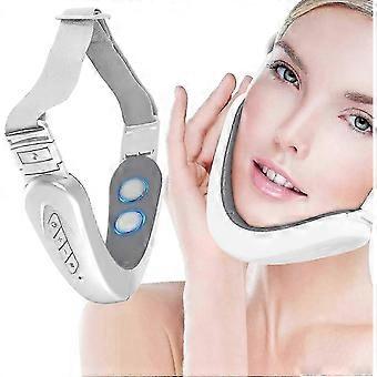 Máquina redutora de papada 2025, 6 modos e 12 níveis de intensidade, eliminador elétrico de papada, dispositivo inteligente para lifting facial de papada com máscara magnética