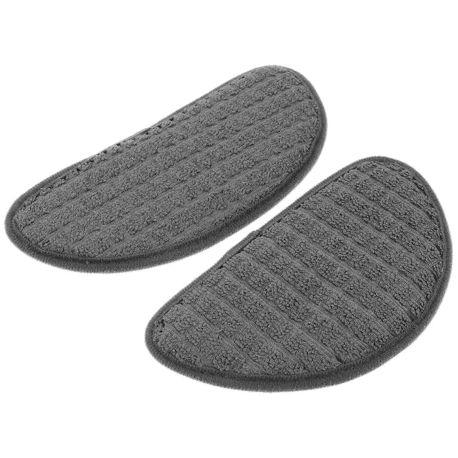 Water Dispenser Drip Trays Absorbent Pads for Kitchen Use 2Pcs Grey Fiber