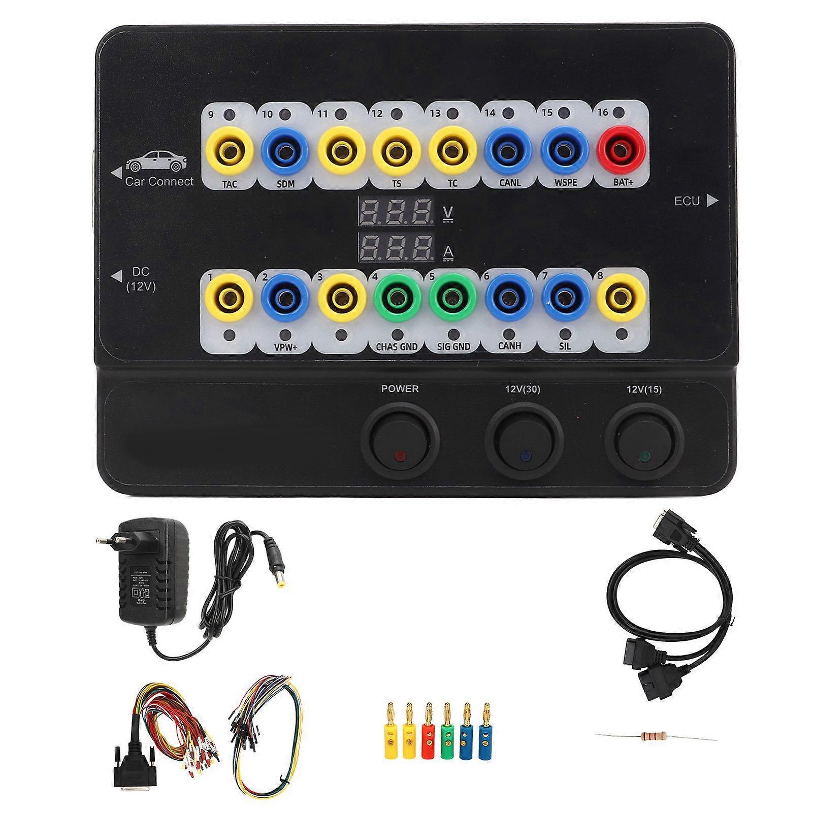 pour GODIAG GT100+ ECU Bench Connector OBDII Breakout Protocol Detector Box Car Diagnostic Tool
