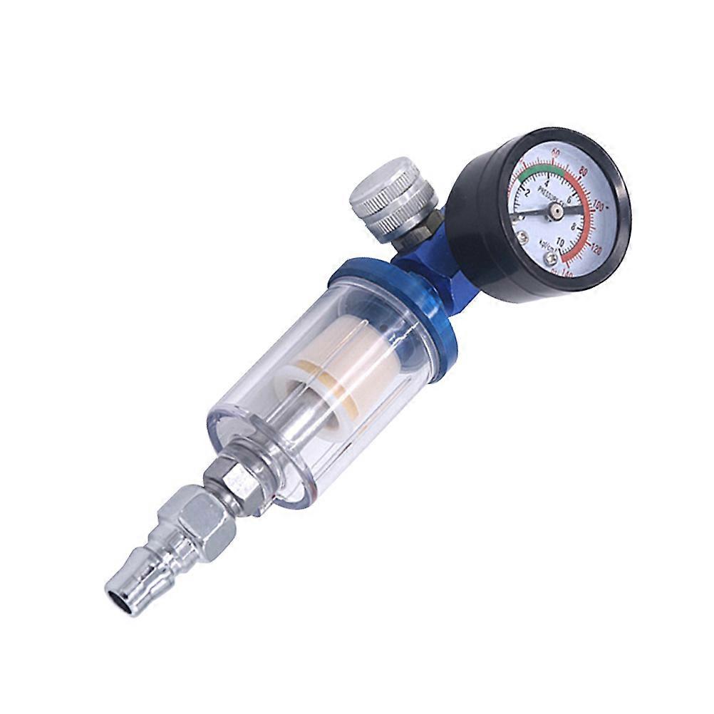 Air Pressure Regulator Kit 1 Set Designed For Workshop Applications 6.5 X 17.5Cm Multi Color Offering Oil-Water Separation