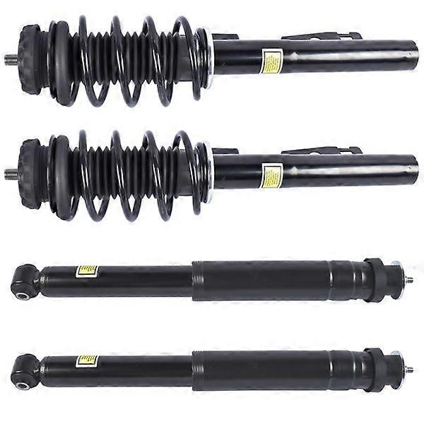 4Pcs Front Rear Left Right Shock Strut Assys w/o ADS Fit for Smart Fortwo W451 2008~2016 4513201831 4513202331 No.2627