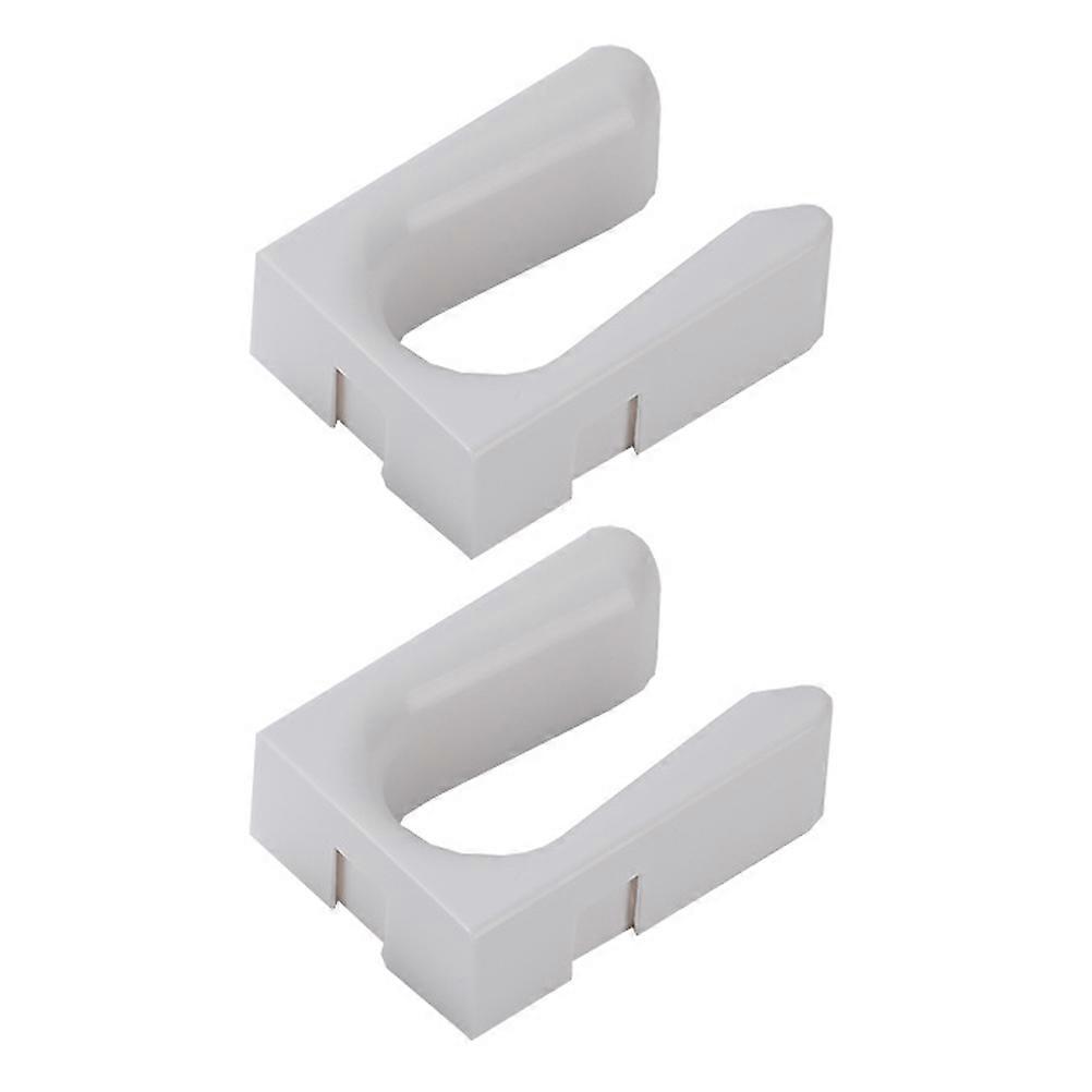 Wall Mounted Boot Storage Rack for Women Boots 6Pcs White Plastic