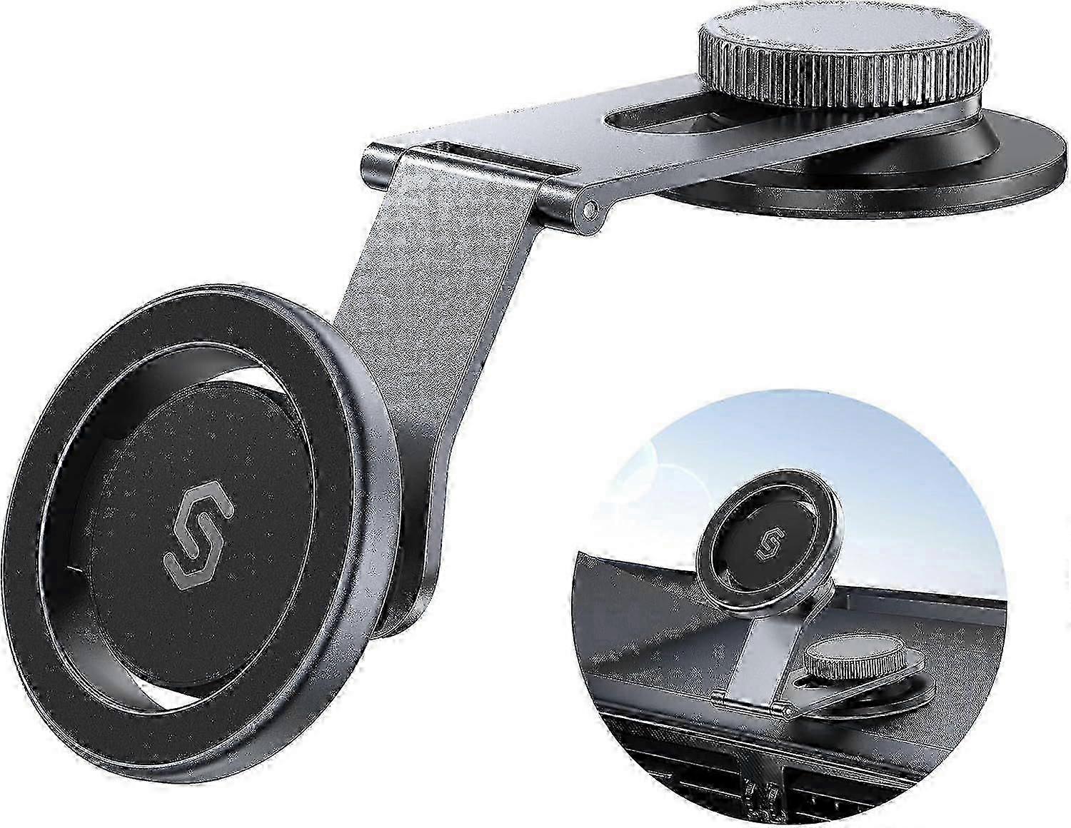 2025 Latest Model Fits MagSafe Car Mount for Universal Dashboard, Tesla Screen