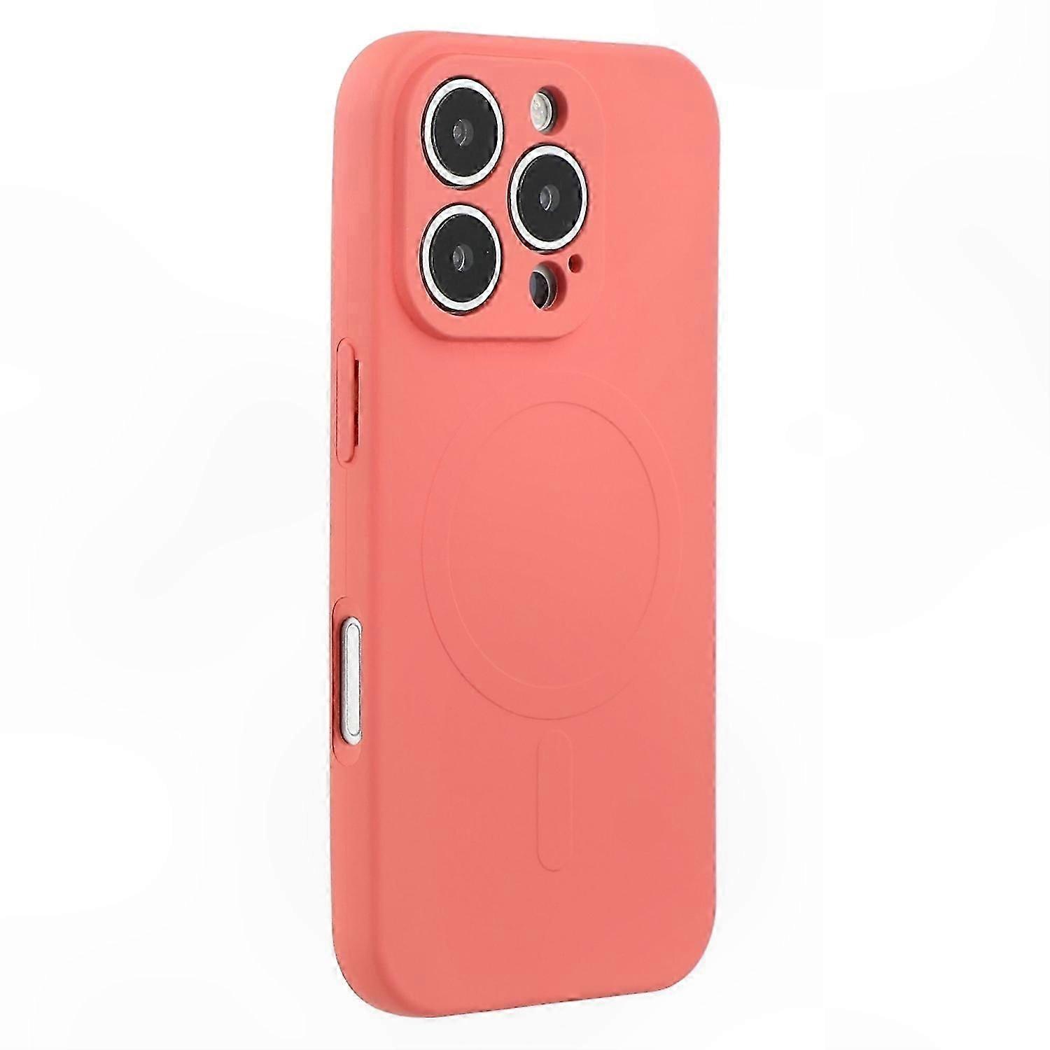 MagSafe-Compatible Shockproof TPU Phone Case for 16 Pro - Grey