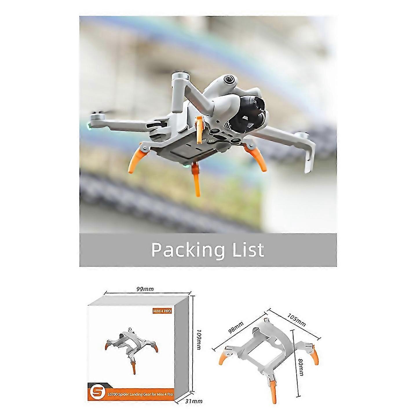 For Mini 4 Pro Booster Stand Spider Kickstand