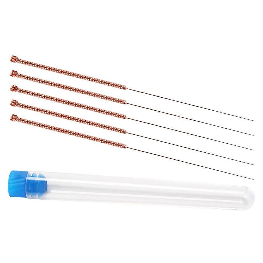 5pcs Stainless Steel 3D Printer Nozzle Head Cleaning Needle Head Cleaning Tool