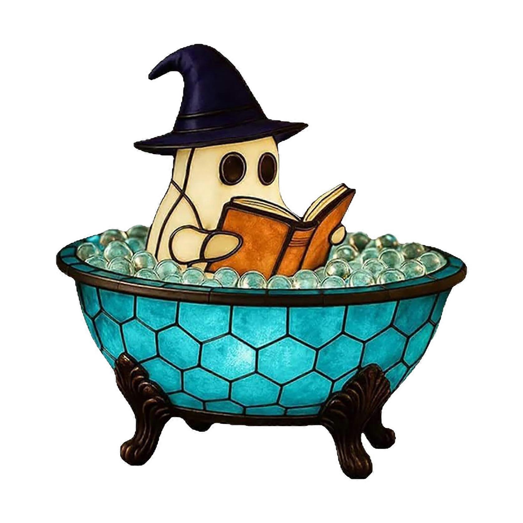 Ghost Night Light 3D LED Halloween Ghosts Reading Desk Lamps For Home Decor