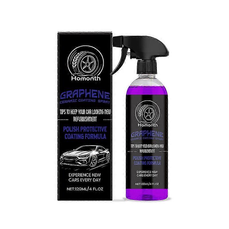 Automobile gloss coating spray Waterproof and antifog mirror brightening maintenance polished nanocoated spray