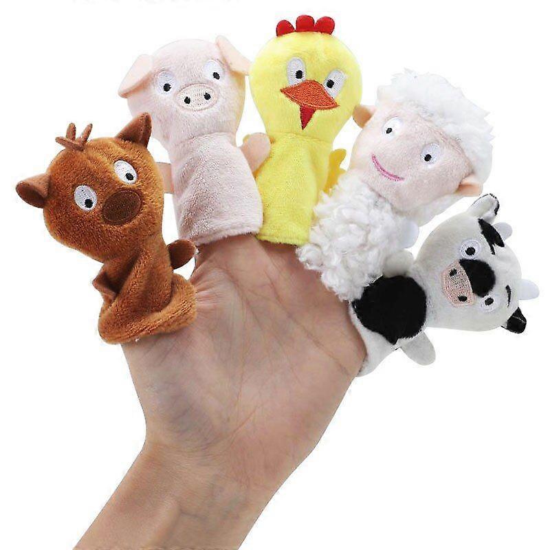 Set of 5 cute mini finger dolls