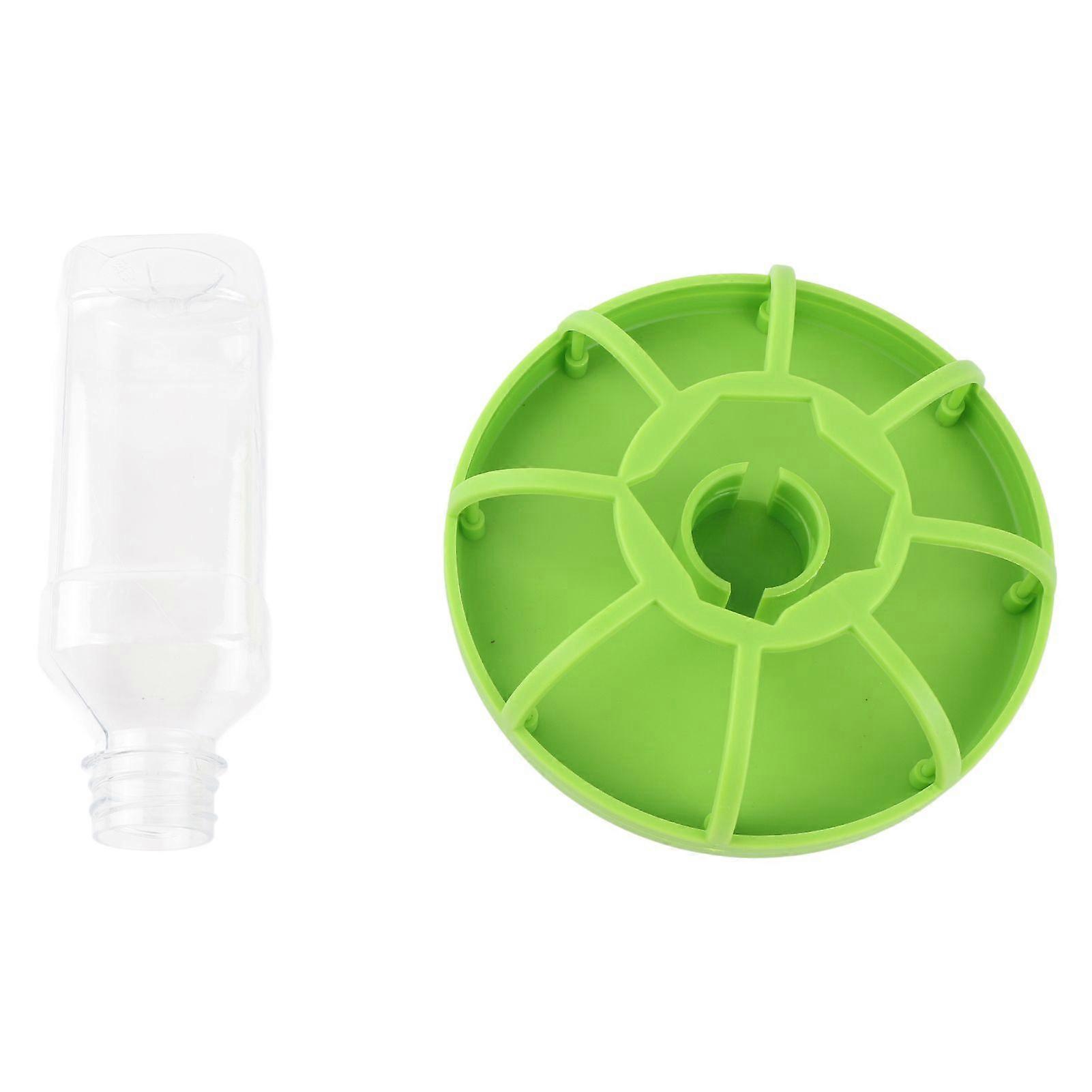 Reptile Water Bottle Turtle Automatic Feeder Waterer Dispenser with Water Bottle for Lizard Tortoise Chameleon Large