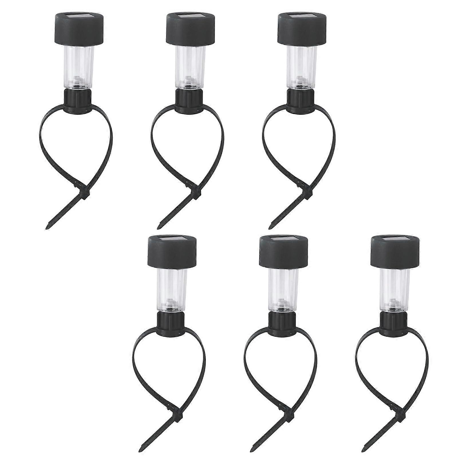 6Pcs Solar Power Above Ground Pool Lights Energy Efficient LED Lamps for Outdoor Swimming Pools, Waterproof and Durable