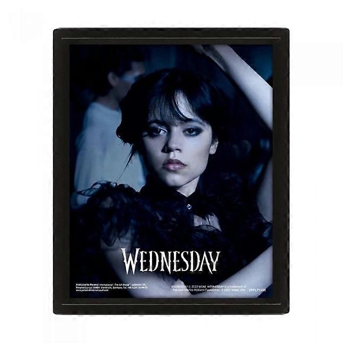Wednesday Goo Goo Muck 3D Framed Poster