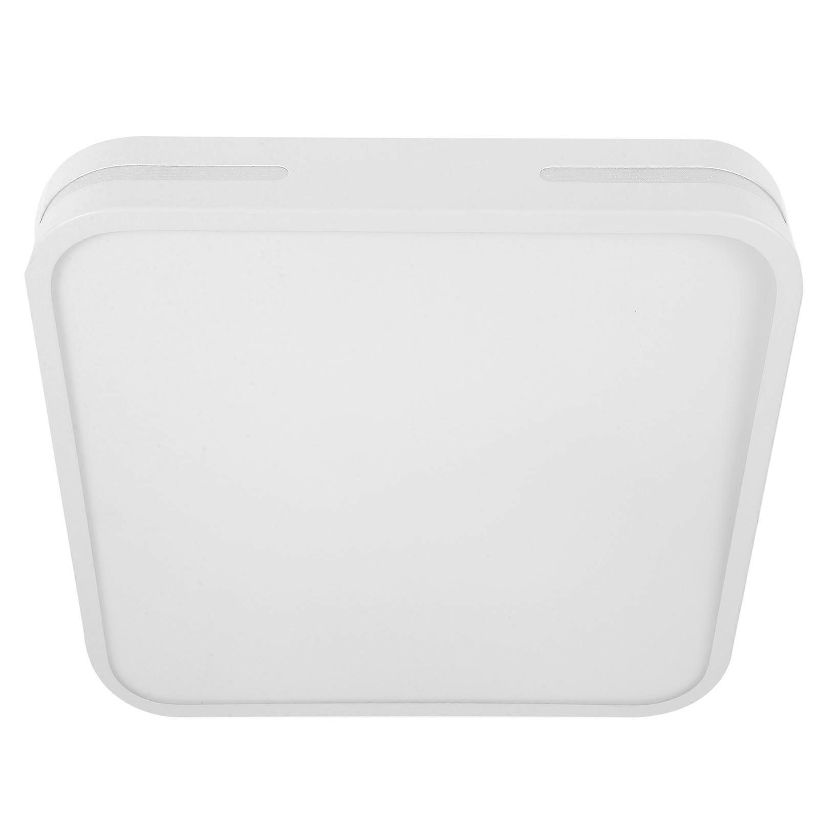 Flush Mount Ceiling Light for Balcony Simple Ceiling Lamp 2Pcs White Acrylic