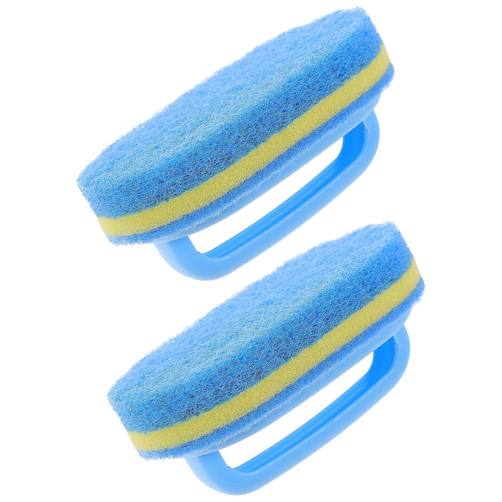 Multi-Function Cleaning Brush 6 Pcs Handheld Sponge Design Perfect For Food Preparation Surfaces And Countertops