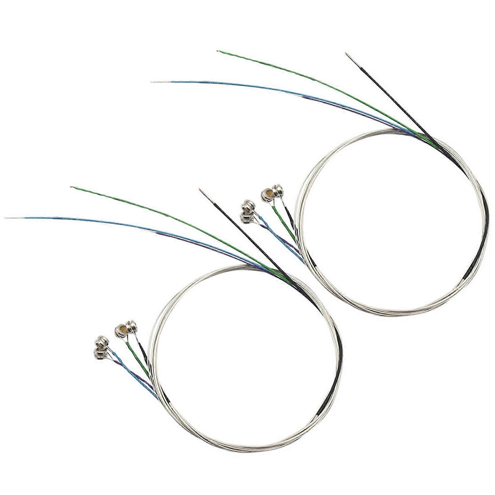 Universal Steel Strings 32 Pcs For Beginners In Multi Color Easy To Replace With Rich Sounds