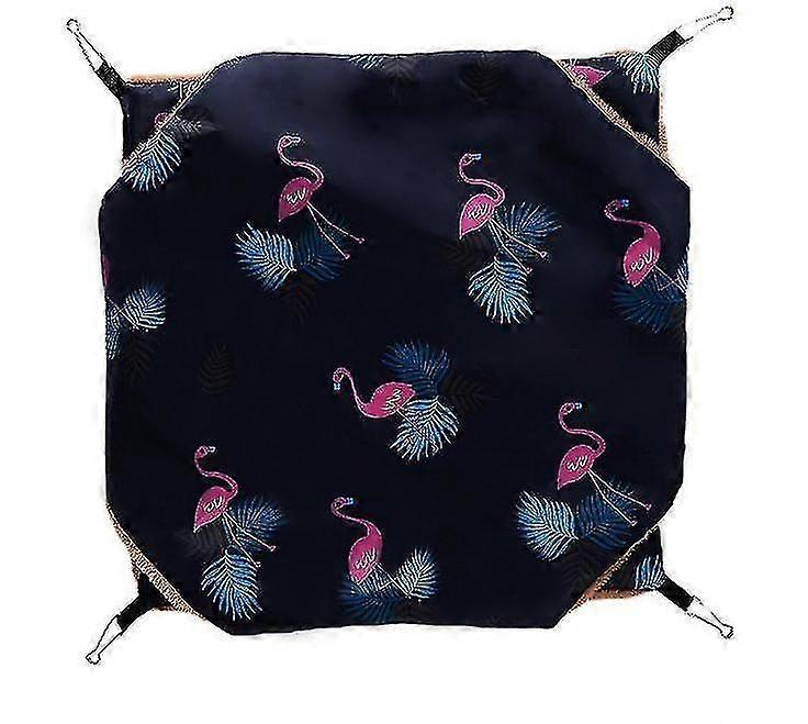 M Navy Double-layer Pet Hammock Squirrel Sugar Glider Hammock Nest Dt5600