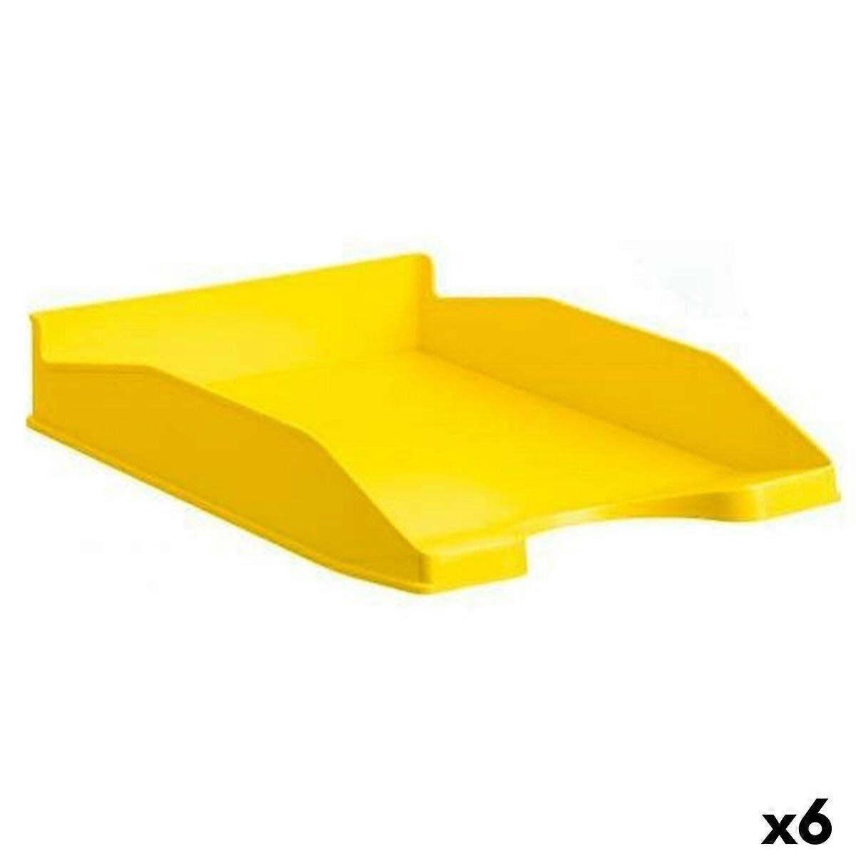 Filing Tray Archivo 2000 Yellow A4 (6 Units)