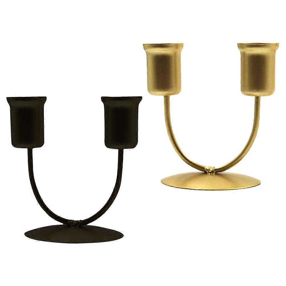 Candle Stand Taper Candle Holder for Decoration 4Pcs Table Centerpiece