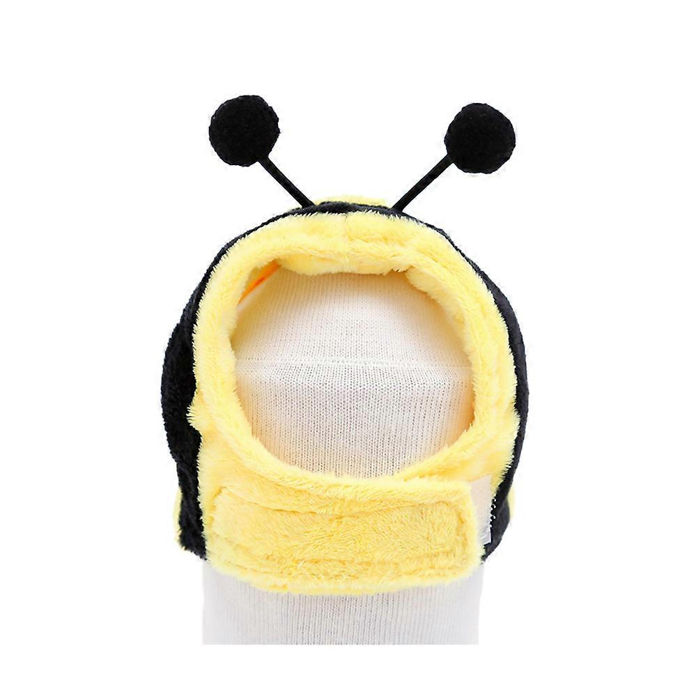 Cat Cosplay Hat Pet Headband for Dress Up 3Pcs Yellow