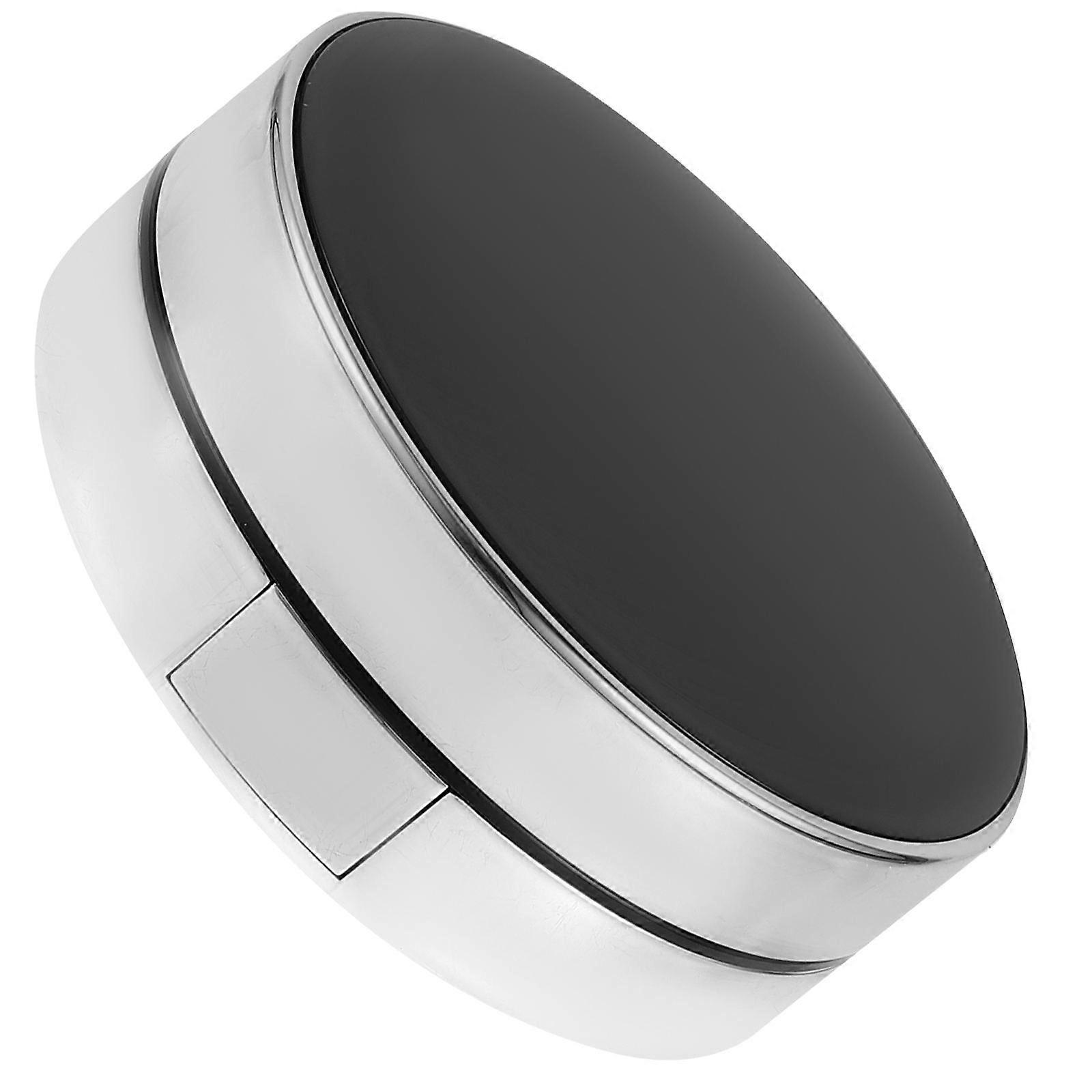 Silver Cushion Foundation Case for Storage Use 4Pcs Portable Powder Containers
