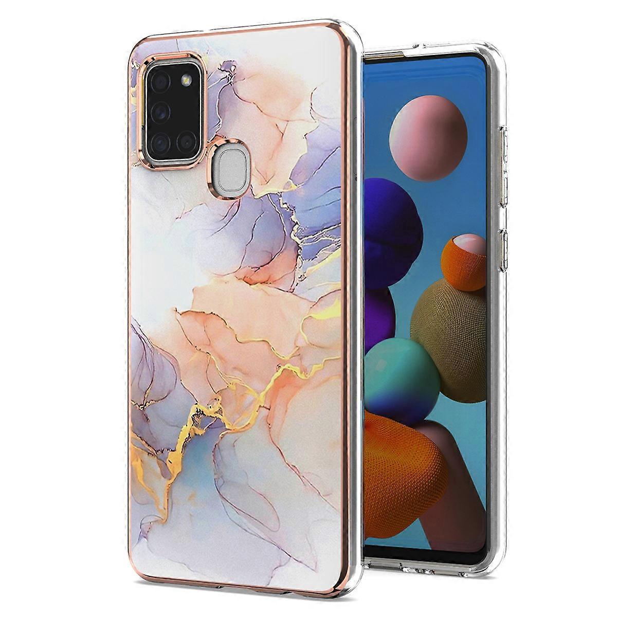 Pattern Phone Cover for A21s 2Pcs Elegant Anti-Scratched Protective Case