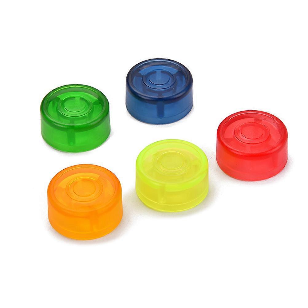Effect Pedal Footswitch Toppers 5Pcs Candy Color Knob Accessories For Musical Performance And Recording Studio
