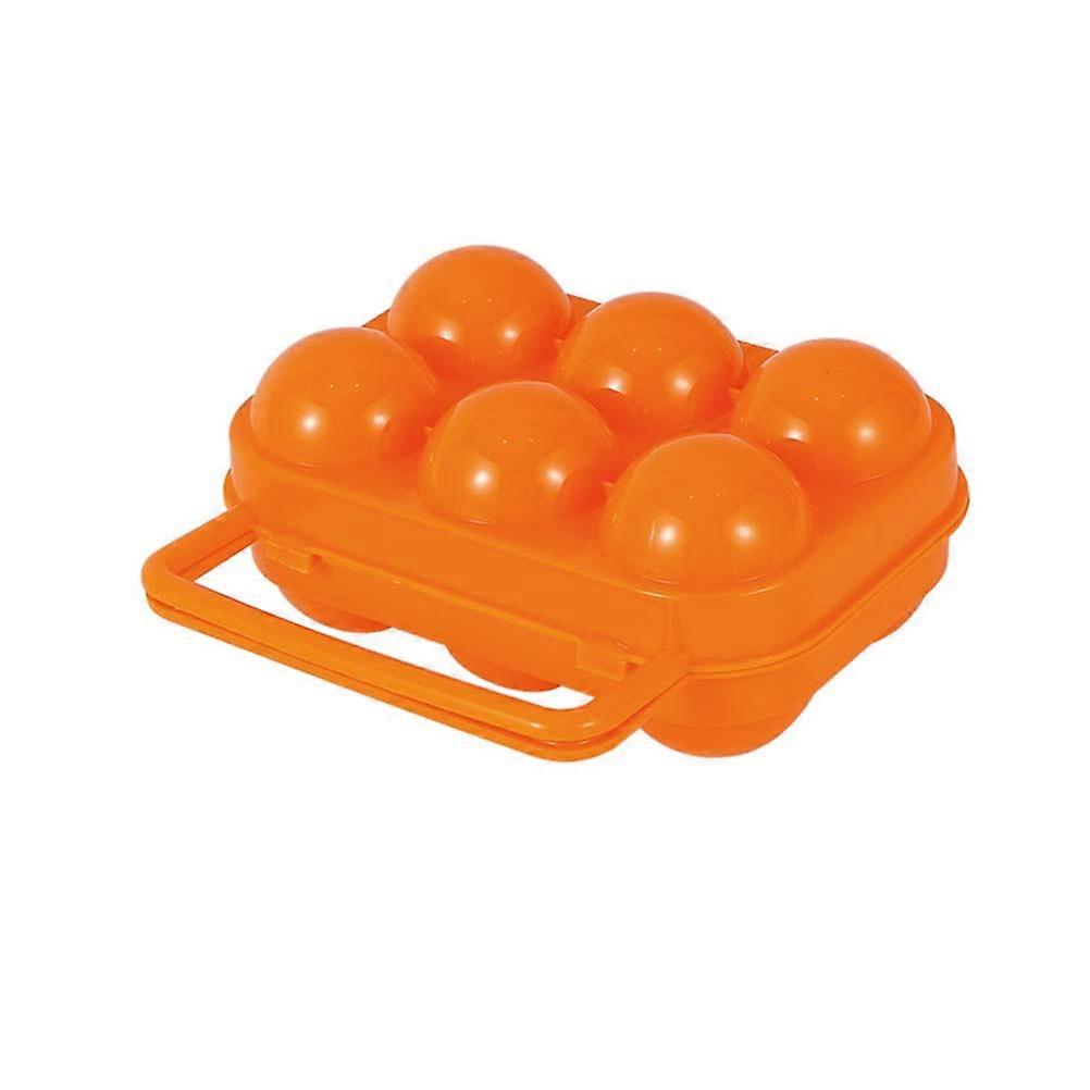 Handheld Egg Storage Box For Picnic And Barbecue PP Material Good Sealing Effect Simple And Lightweight Design 3Pcs