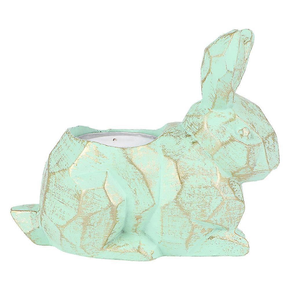 Decorative Candlestick Stand Featuring Rabbit Model For Easter Party Decoration 1 Set
