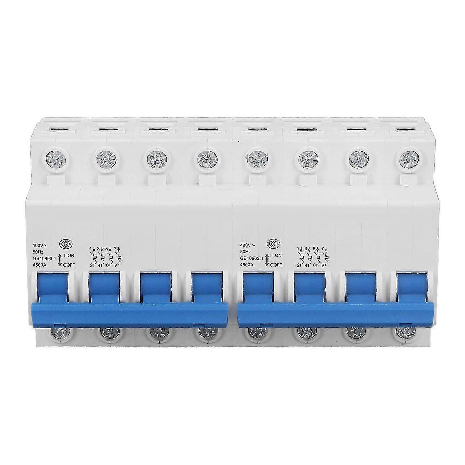 High quality  AC400V DIN rail type miniature interlock transfer circuit breaker