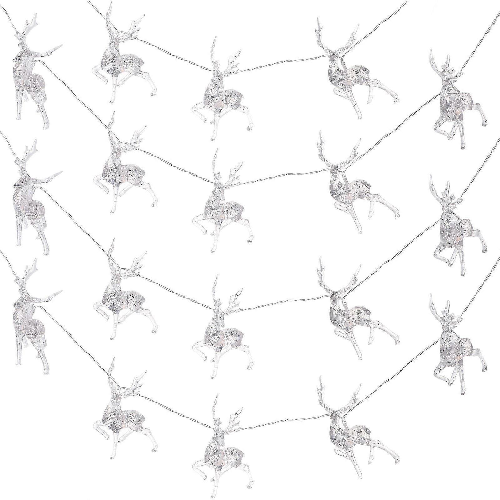 Decorative Christmas String Light for Decorative Use 1Pcs Xmas Elk Lamp