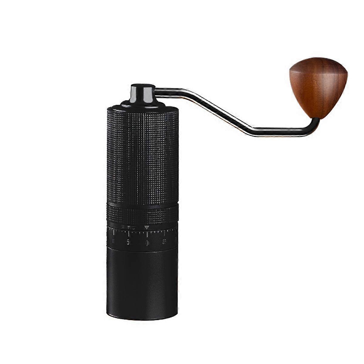 Black Manual Coffee Grinder Suitable for Espresso Kitchen Tool
